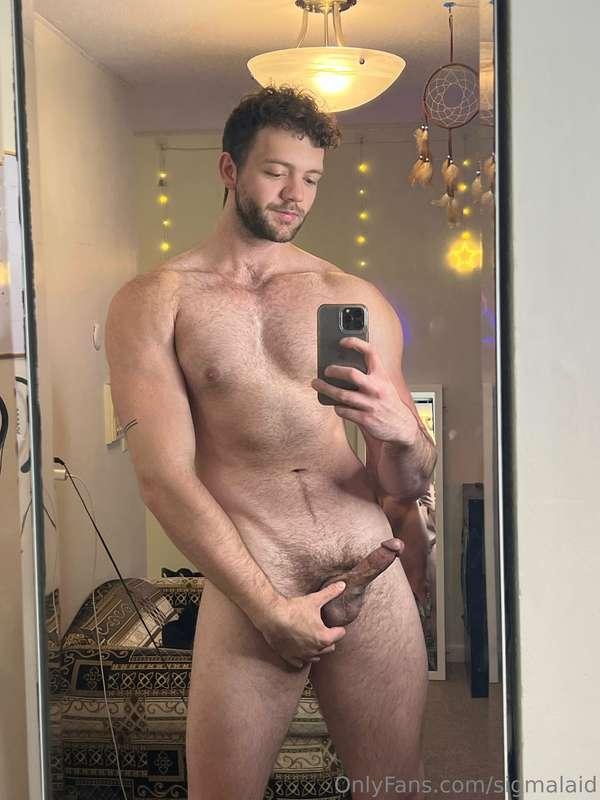 Hard and wanting a hole to abuse 🥰 P.s. Growing my fur back ..