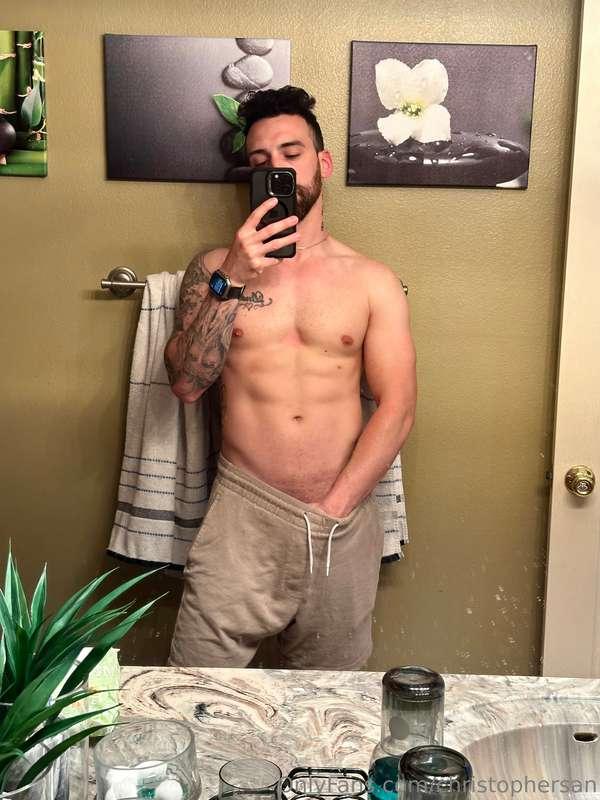 Just got out the shower 🚿 feeling good