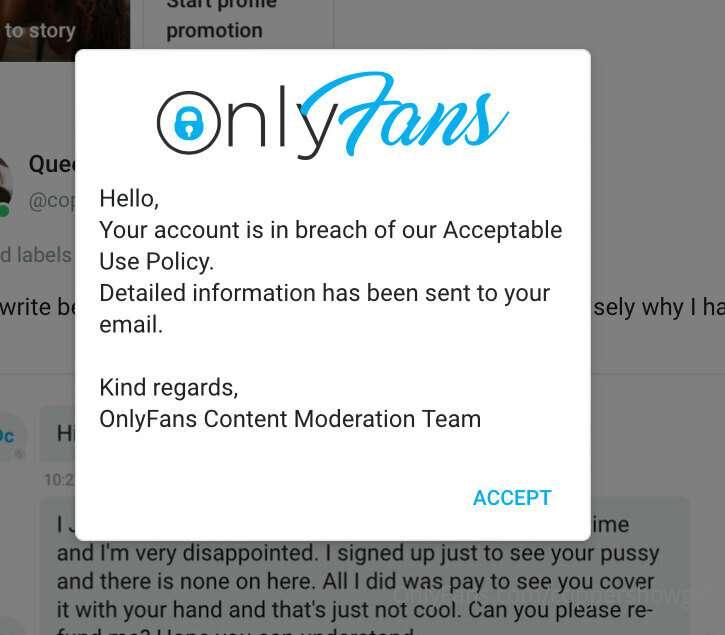 I got another violation. I’m going to do a video soon to exp..