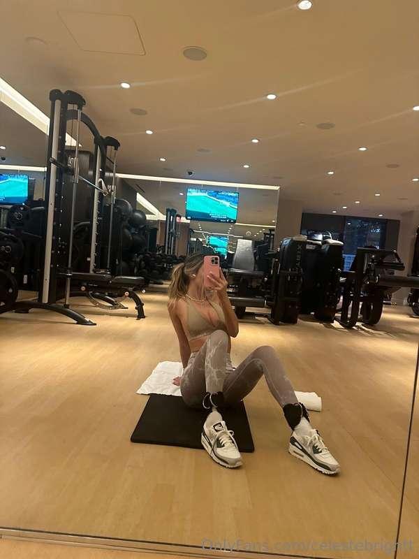 Having the gym all to myself >>>