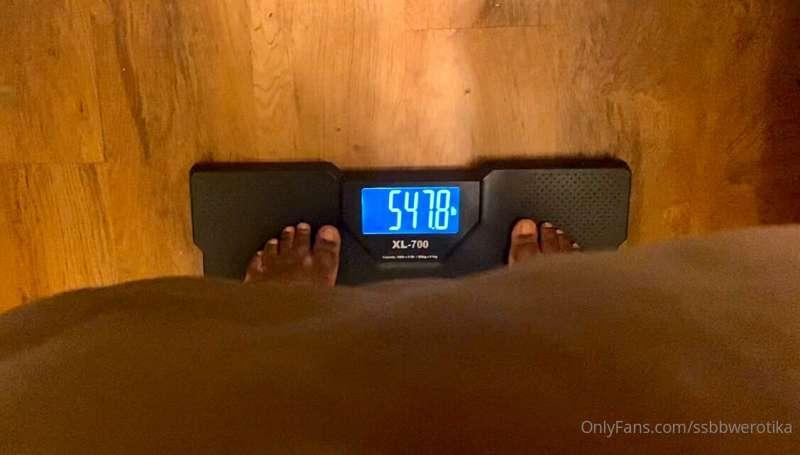 Weight update!