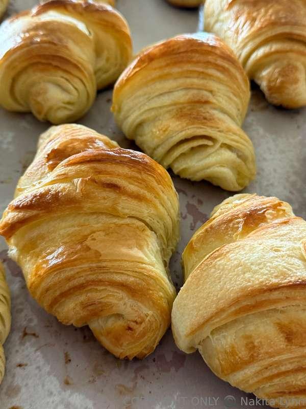 These turned out Amazing!!!! 🤩 Organic sourdough Croissants ..