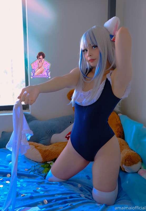 Gawr Gura strip to full nude goal I want to hit and we are s..