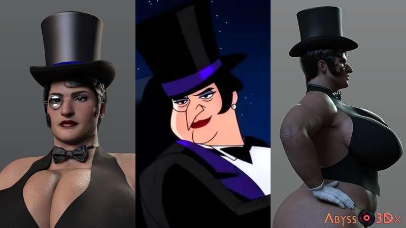 Oswalda Cobblepot - The futa Penguin