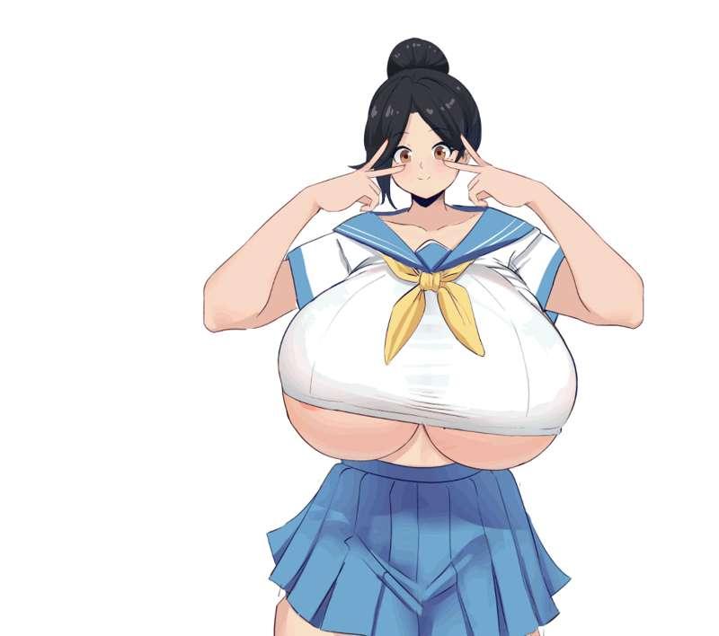 Rain school suit animation nsfw