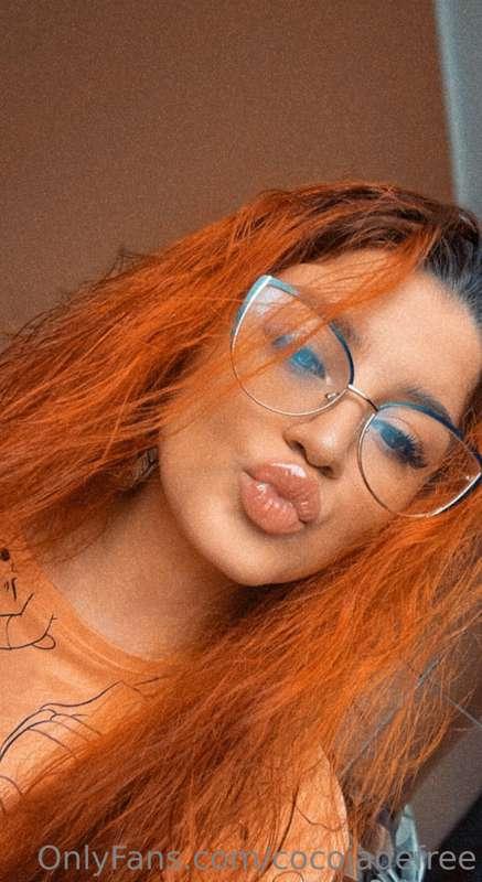 Kisses from your favorite redhead ❤️🫢💋🫦🤫💦
