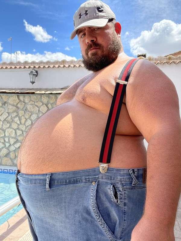 Under or over the belly?