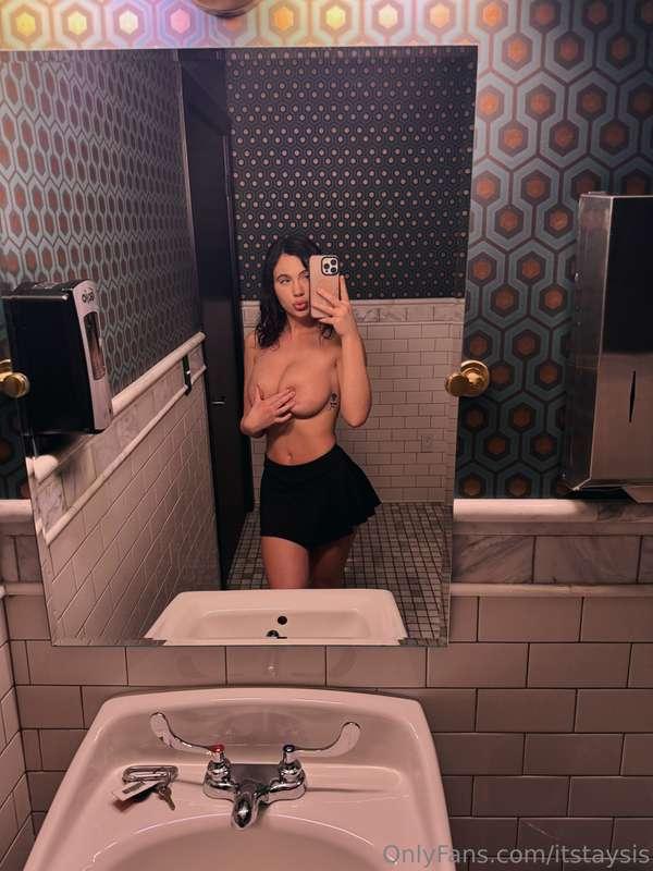 I love being a girly girl and wearing skirts (; can you gues..