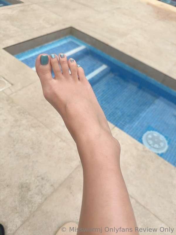 😜💦Did my feet spa today 👣