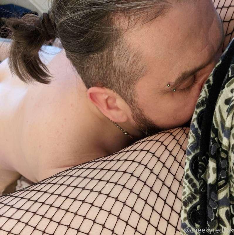 My fishnets with nothing underneath got Mr Wolf kind of rile..
