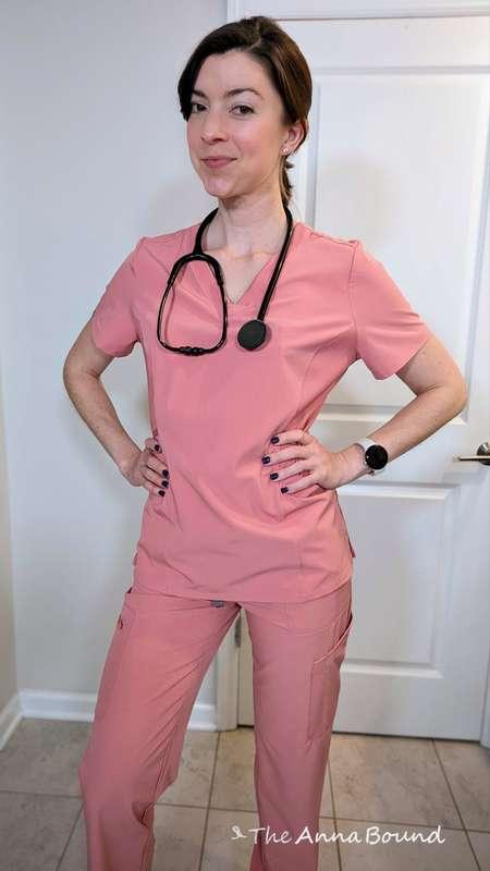 My friends, I bought a pair of scrubs, and my role-play-lovi..