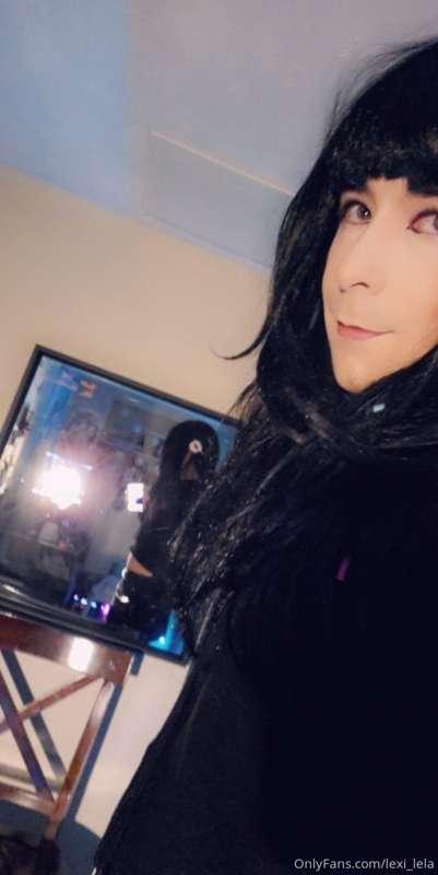 Selfies from after my stream last night~ 
I was feeling kind..