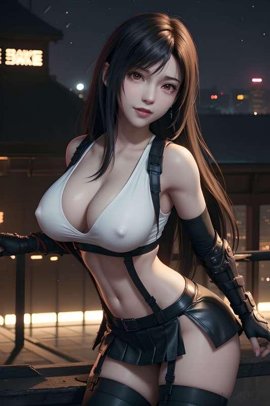 HP031 - 4K Tifa Lockheart (Final Fantasy) (40 Images)