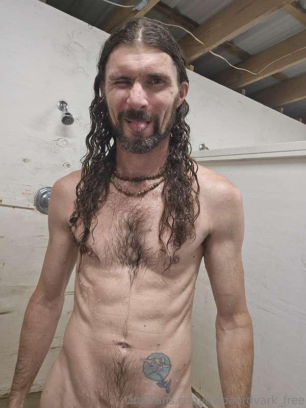 I think the only shower I've taken in this showerhouse durin..
