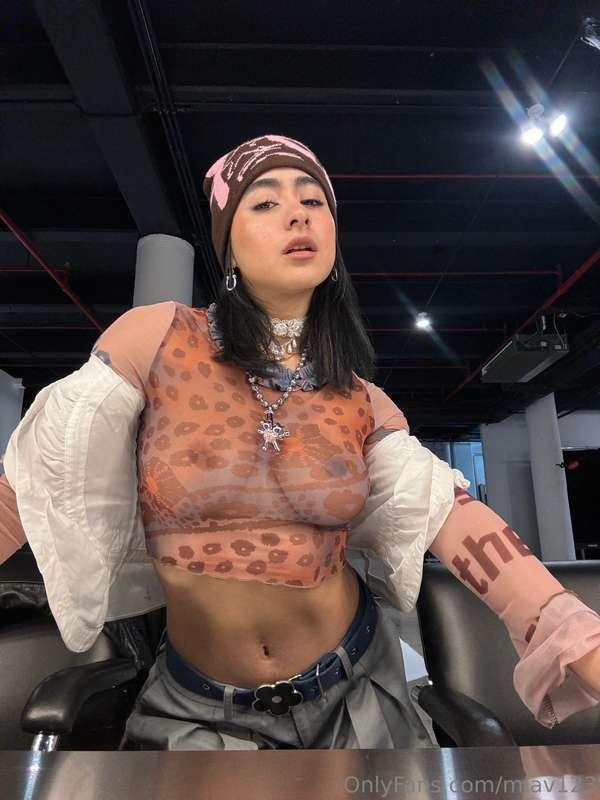 Who doesn't love a see through shirt