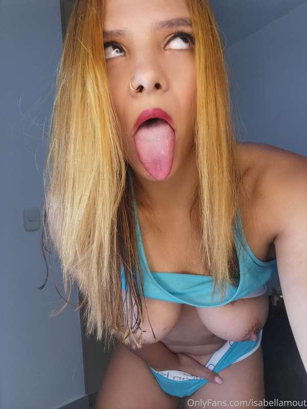Ahegao + hard nipples 🔥