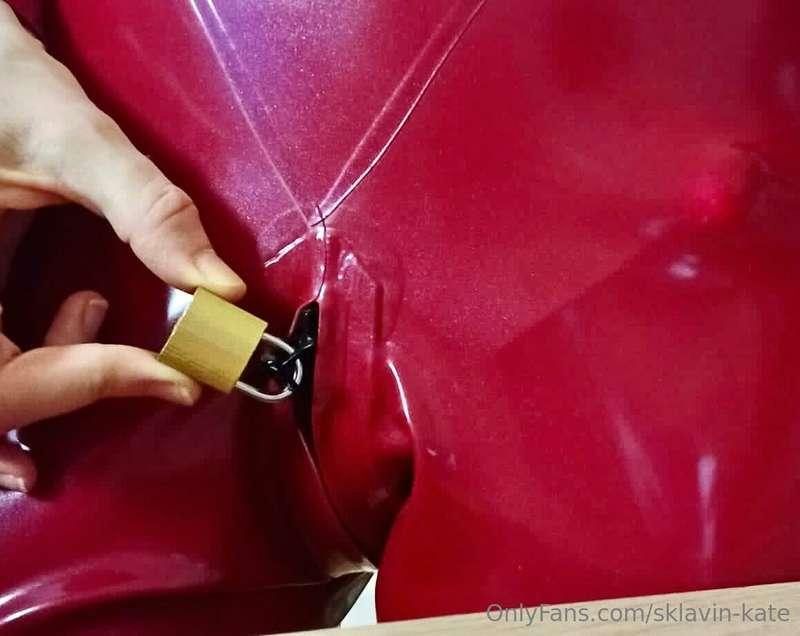 I had to put on my latex cat-suit, a remote vibrator in my p..