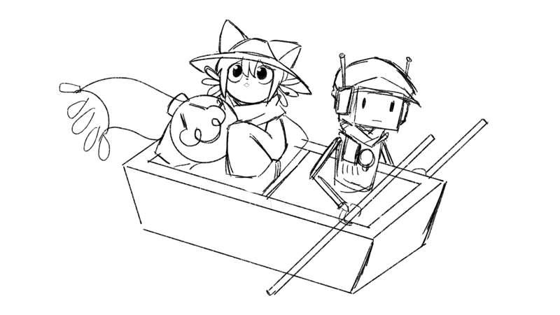 December 2021 OneShot promo art (sketches)