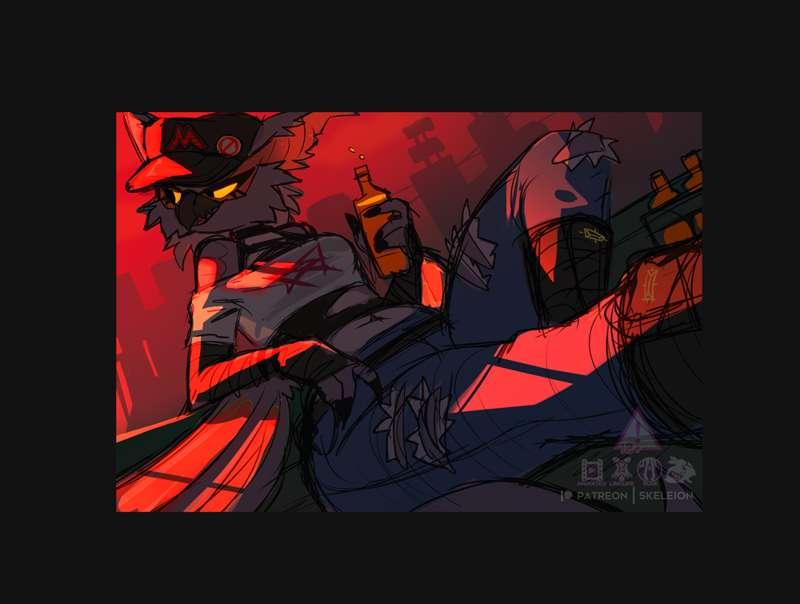 Feb Nargacuga ( WIP preview)