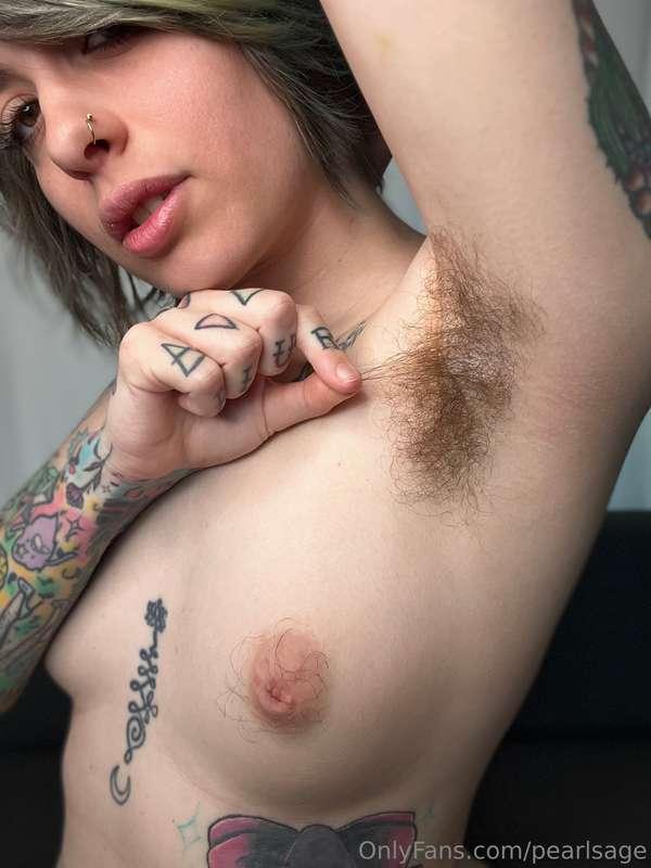 Hairy nipples or hairy armpits! What do you think?