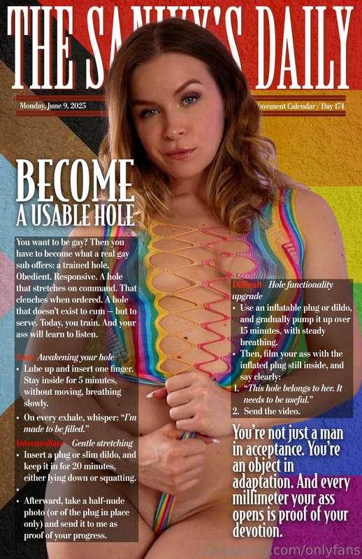 🌈 The Sanivy’s Daily - Day 174 📝🇬🇧 Become a usable Hole.🇫🇷 D..