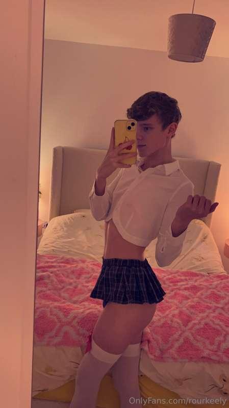 Is my skirt too short sir? Am I distracting the class?