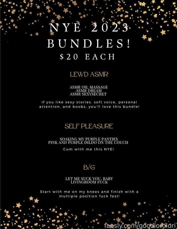 #asmr #lewdasmr #softvoice #whispering #bigboobs #bundle #sale

🥂NYE ASMR Bundle!🥂
If you like a soft voice, personal attention, and boobs, then this bundle is for you! 
✨ In My Bedroom, SPH, and GF subscribers can unlock for $10✨
Vid 1 - Oil Massage (pink sports bra)
Vid 2 - Dream (black teddy)
Vid 3 - Sexy Secret (red teddy)