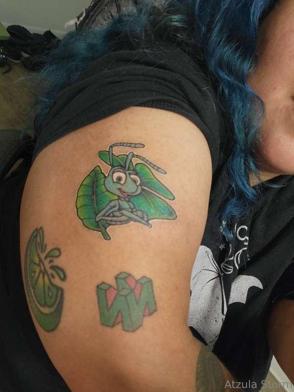Happy Nerds-day!So last month I got a new tattoo. A Bugs Lif..