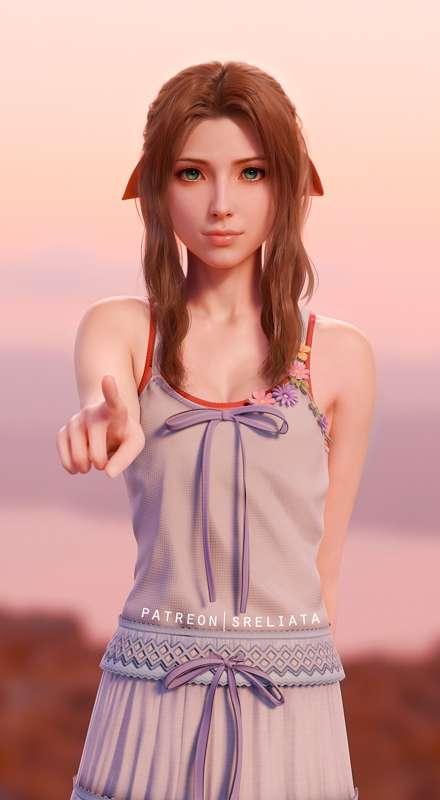 Aerith - Quick Lighting Test - 4K