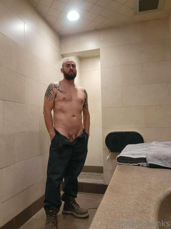 Shower at the truck stop, anyone wanna join me?