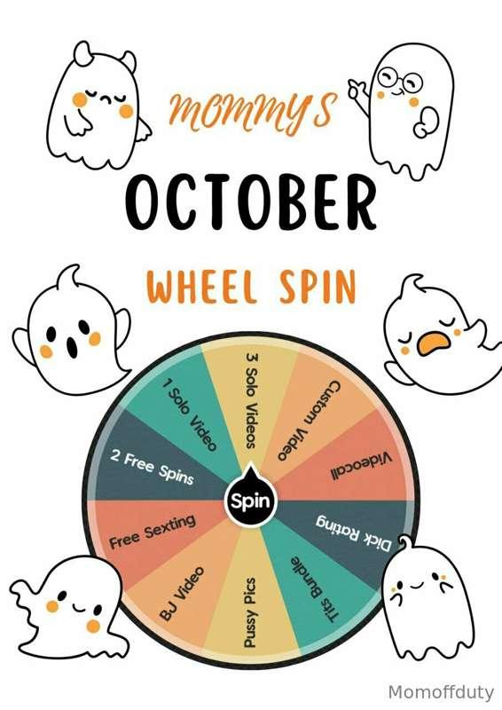 OCTOBER FUNN!!

So I have made a special WHEEL SPIN for you!..