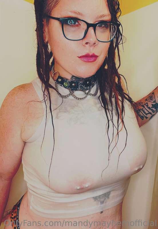 Got a little wet this morning 😇