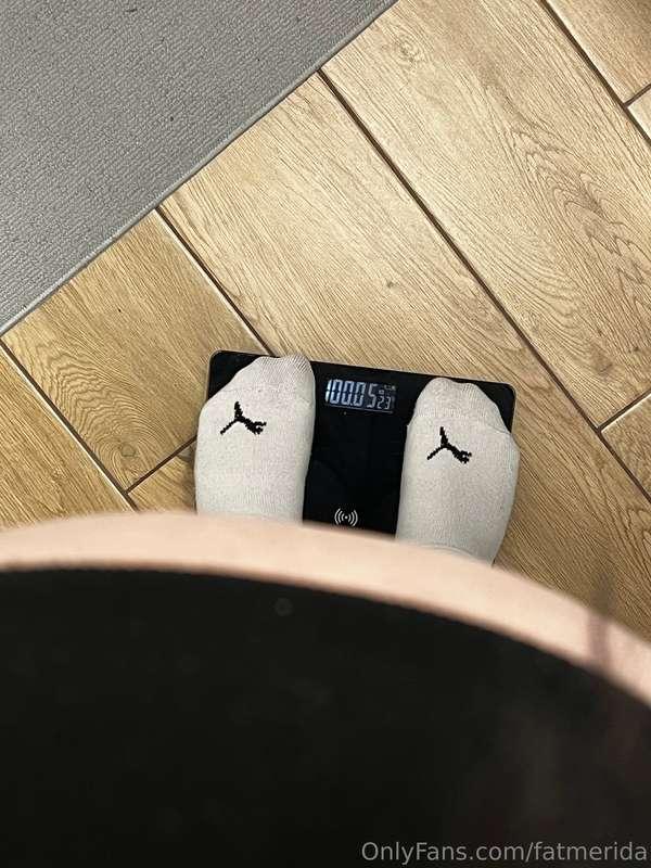 I bought my first weight gain powder and this is the first t..