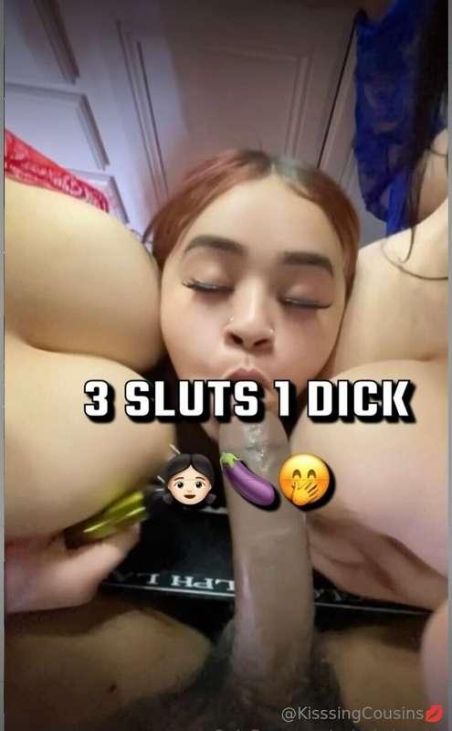 My friends boyfriend been asking for a 3sum with us all year..