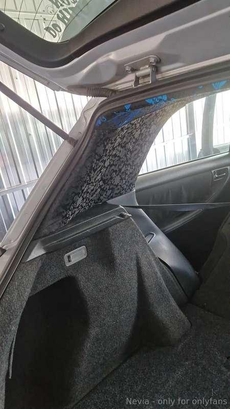 For the last two weeks I made someting in my car.