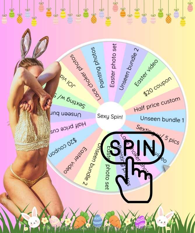 🐰***SPIN TO WIN!*** EASTER EDITION 🐰

💐 **10 for 1 spin**
💐 ..