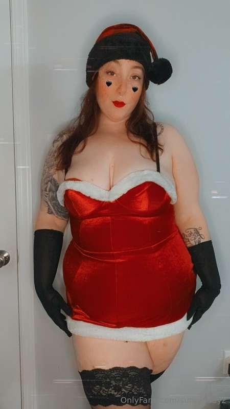 Mrs Clause reporting for duty. 😘❤️🎁