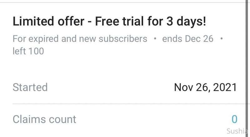 Hey y’all!!! Just posted 100 free trials on my paid onlyfans..