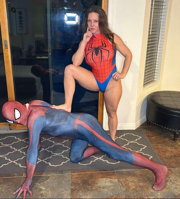 Loved every bit of this hot cosplay SPIDERMAN fun!!!! Vegas ..