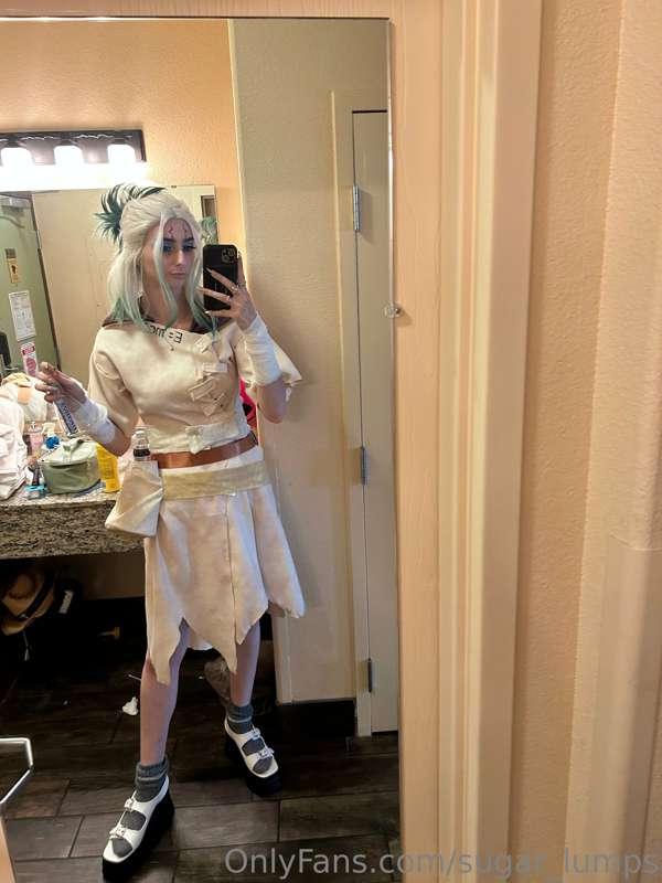 When I get back home y’all better be ready for senku sluttyn..