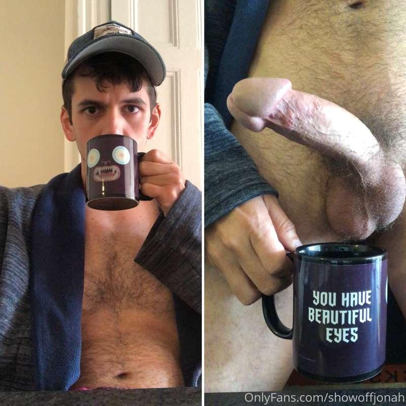 Hope you’ll join me for breakfast. I got out my favorite mug..