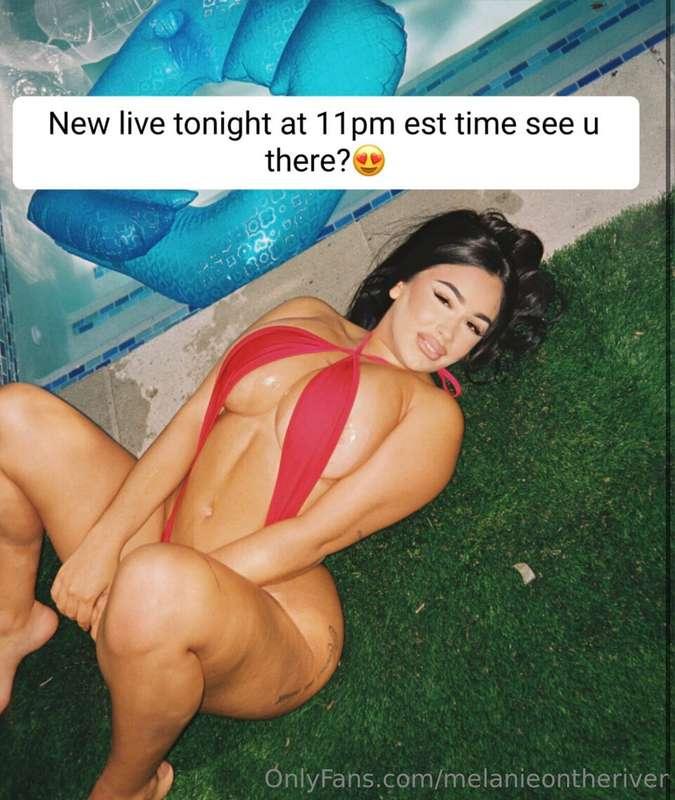 New live tonight 11pm est time🥰