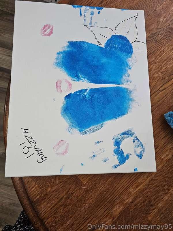 Have you seen my ass painting video yet? With a cum show! Se..