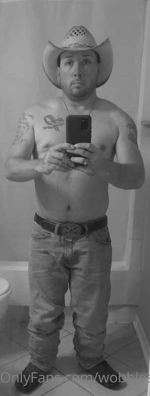 2am boredom with the cowboy hat and boots again... cuz I can..