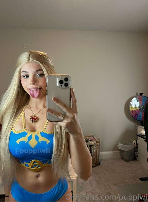 zelda but with fat tiddies LOL
