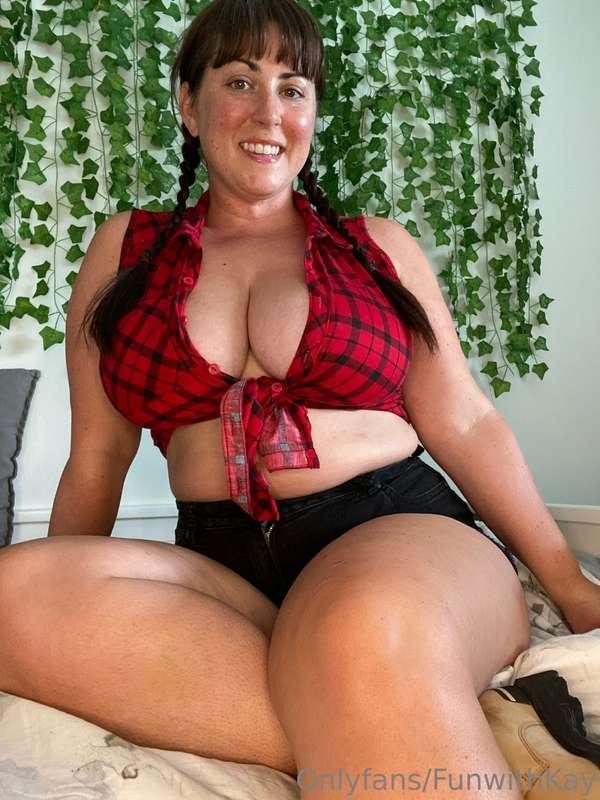 Construction worker Kay wants to help you build your hard-on..