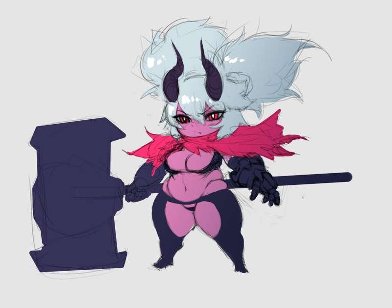 Demon Poppy concept.