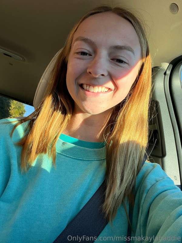 Car selfies are underrated >>