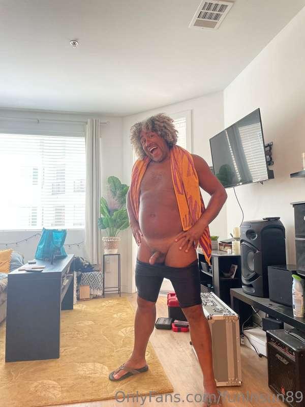 Finished swim workout.  Won't need my trunks anymore.  I lik..