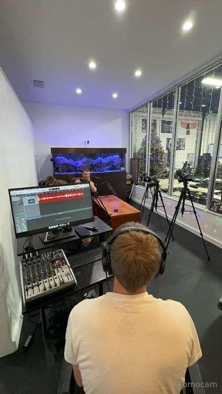 Some pics Rayna took when I was producing a podcast for Bryc..
